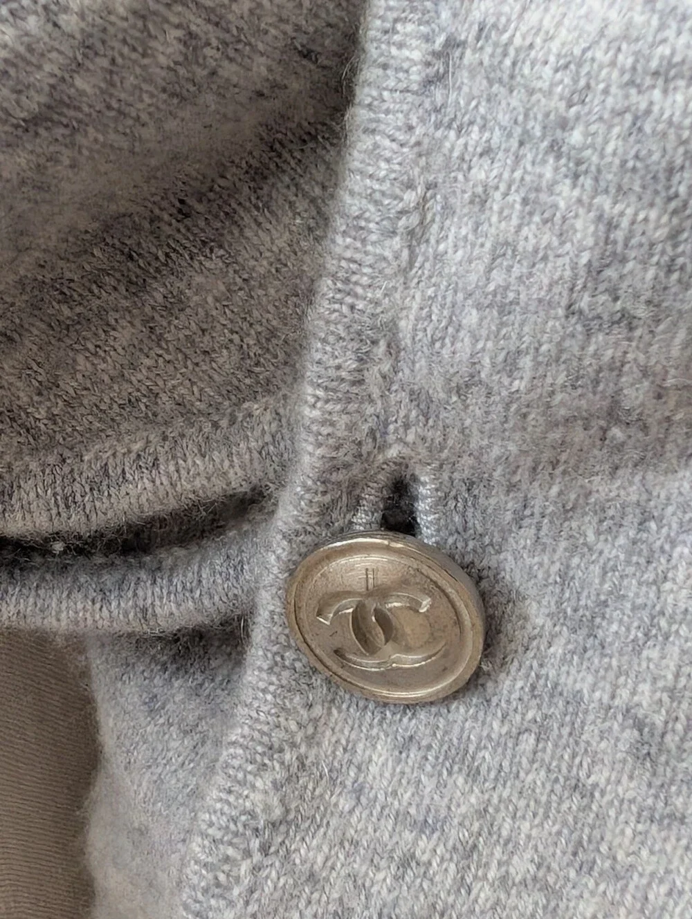 50% OFF CHANEL Vintage 2010 Chanel Grey  Cashmere Track Suit